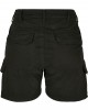 Дамски къси карго панталони в черен цвят Urban Classics Ladies High Waist Cargo Shorts black, Urban Classics, Къси панталони - Complex.bg