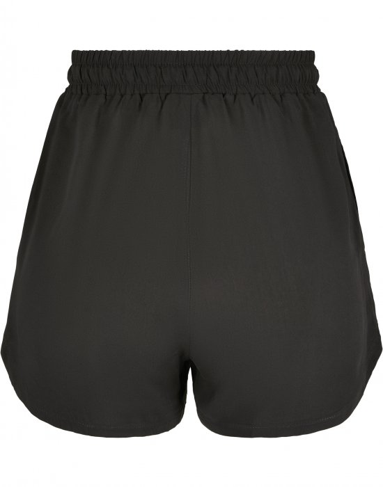 Дамски къси панталони от вискоза в черен цвят Urban Classics Ladies Viscose Resort Shorts black, Urban Classics, Къси панталони - Complex.bg