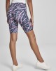 Дамски къс клин Urban Classics Ladies Tie Dye Cycling Shorts darkshadow/pink, Urban Classics, Клинове - Complex.bg