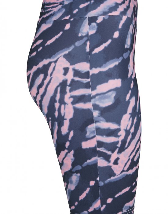 Дамски къс клин Urban Classics Ladies Tie Dye Cycling Shorts darkshadow/pink, Urban Classics, Клинове - Complex.bg