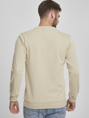 Мъжка блуза в бежово Urban Classics Basic Terry Crew