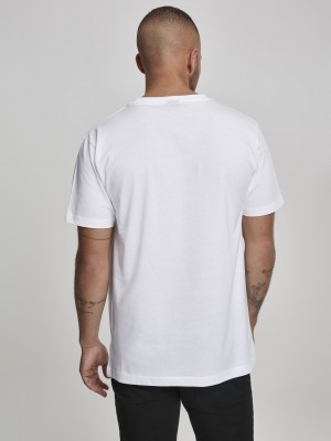 Мъжка тениска Mister Tee Le Beast в бял цвят