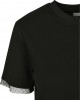 Дамска рокля с дантелени акцени  Urban Classics Ladies Boxy Lace Hem Tee Dress black, Urban Classics, Рокли - Complex.bg