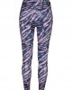 Дамски клин Urban Classics Ladies High Waist Tie Dye Leggings darkshadow/pink, Urban Classics, Клинове - Complex.bg