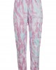 Дамски спортни панталони в розово и синьо Urban Classics Ladies Tie Dye Track Pants, Urban Classics, Панталони - Complex.bg