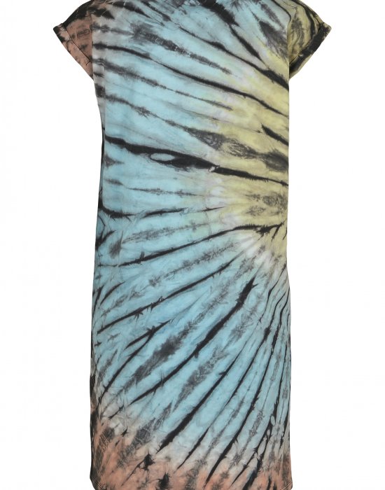 Дамска рокля Urban Classics Ladies Tie Dye Dress black, Urban Classics, Рокли - Complex.bg