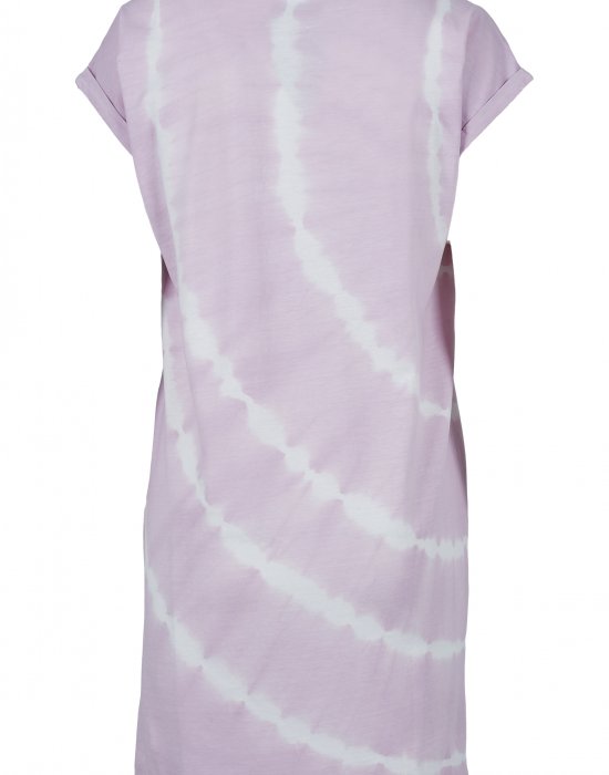 Дамска рокля в розово Urban Classics Ladies Tie Dye Dress, Urban Classics, Рокли - Complex.bg