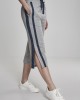 Дамски панталони в сив цвят Urban Classics Ladies Taped Terry Culotte grey/navy, Urban Classics, Панталони - Complex.bg