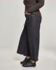 Дамски дънки в черен цвят Urban Classics  Ladies Denim Culotte black washed, Urban Classics, Дънки - Complex.bg