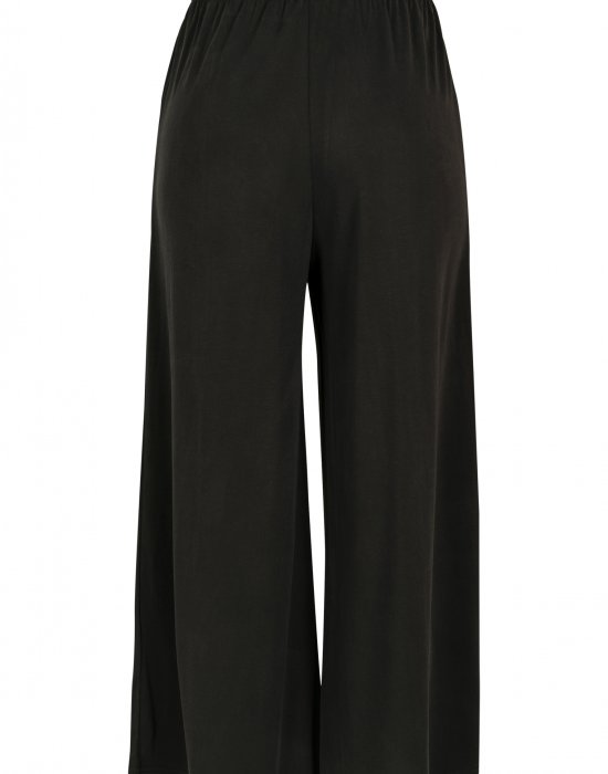 Дамски панталон в черен цвят Urban Classics Ladies Modal Culotte black, Urban Classics, Панталони - Complex.bg