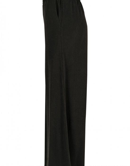 Дамски панталон в черен цвят Urban Classics Ladies Modal Culotte black, Urban Classics, Панталони - Complex.bg