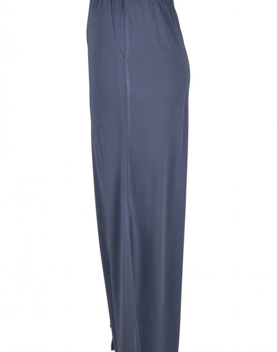 Дамски панталон в сив цвят Urban Classics Ladies Modal Culotte vintageblue, Urban Classics, Панталони - Complex.bg
