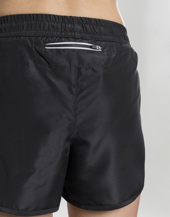 Дамски спортни къси панталони в черен цвят Urban Classics Ladies Sports Shorts black, Urban Classics, Къси панталони - Complex.bg