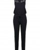 Дамски гащеризон с дантела в черен цвят Urban Classics Ladies Lace Block Jumpsuit, Urban Classics, Панталони - Complex.bg