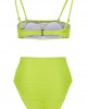 Бански костюм от две части Urban Classics Ladies High Waist Bandeau Bikini electriclime, Urban Classics, Бански - Complex.bg