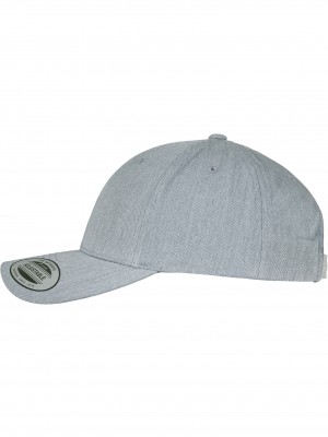Шапка с козирка в сив цвят Urban Classics Curved Classic Snapback h.grey one size