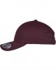 Шапка с козирка в тъмно червено Urban Classics Curved Classic Snapback maroon one size, Urban Classics, Шапки с козирка - Complex.bg