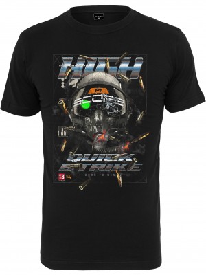 Мъжка тениска в черен цвят Mister Tee Highscore Tee black 
