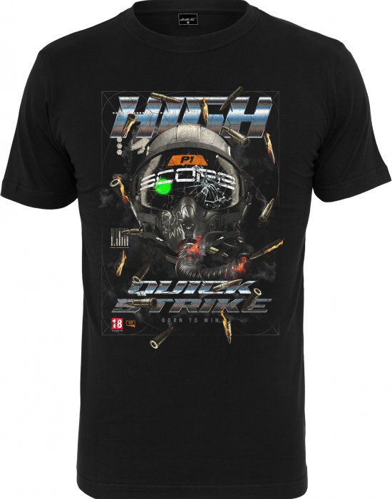 Мъжка тениска в черен цвят Mister Tee Highscore Tee black, Urban Classics, Тениски - Complex.bg