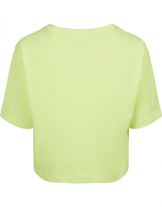 Комплект къси дамски тениски в електриково зелено и черно Urban Classics Ladies Short Oversized Neon Tee 2-Pack, Urban Classics, Тениски - Complex.bg
