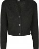 Дамска жилетка в черно Urban Classics Ladies Short Cardigan, Urban Classics, Жилетки - Complex.bg