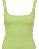 Дамски топ в светлозелено Urban Classics Ladies Wide Neck Top, Urban Classics, Топове - Complex.bg