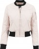 Дамско яке в розово Urban Classics Ladies Diamond Quilt Short Bomber, Urban Classics, Жени - Complex.bg