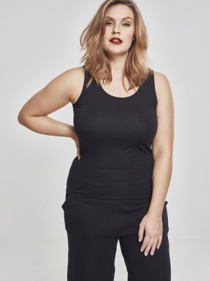 Комплект дамски потници Urban Classics Ladies 2-Pack Basic Stretch Top 