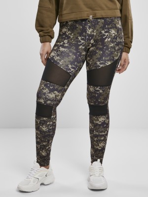Дамски клин на дигитални камуфлажни шарки Urban Classics Ladies Camo Tech Mesh Leggings  Дамски клин на дигитални камуфлажни шарки Urban Classics Ladies Camo Tech Mesh Leggings