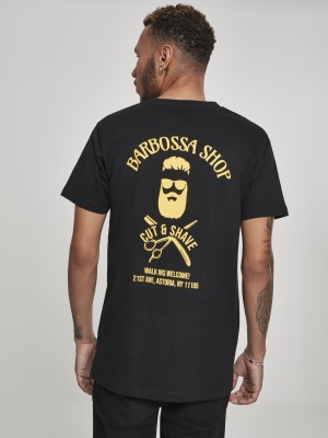 Мъжка тениска Mister Tee Barbossa в черен цвят