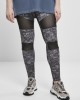 Дамски клин на дигитални камуфлажни шарки в сиво Urban Classics Ladies Camo Tech Mesh Leggings, Urban Classics, Клинове - Complex.bg