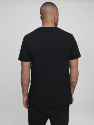 Мъжка тениска Mister Tee Bonjour в черен цвят