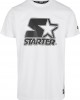 Мъжка тениска в бял цвят Starter Contrast Logo Jersey, STARTER, Тениски - Complex.bg