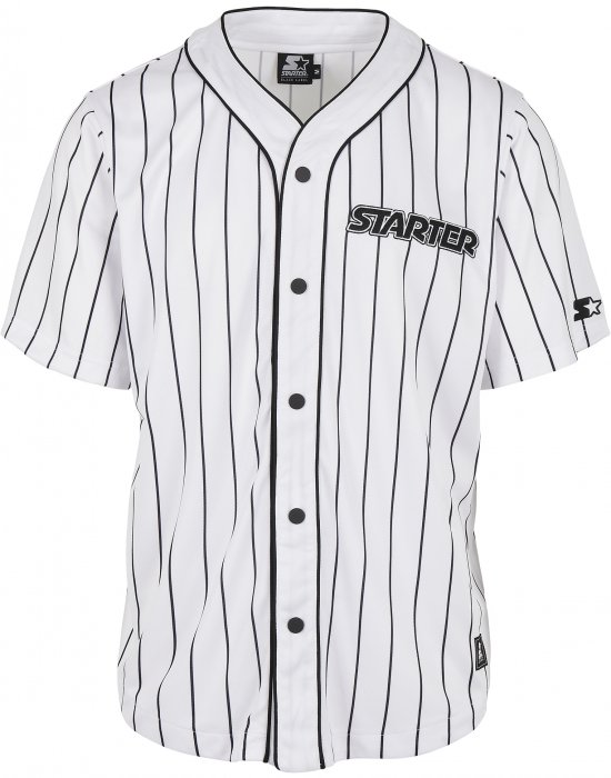 Мъжка риза в бял цвят Starter Baseball Jersey, STARTER, Ризи - Complex.bg