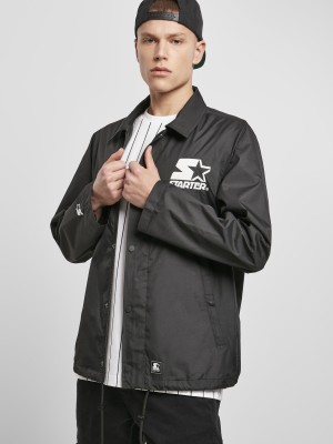 Мъжко яке в черен цвят Starter Coach Jacket 