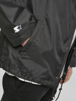 Мъжко яке в черен цвят Starter Coach Jacket 