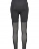 Клин в черен цвят Urban Classics High Waist Transparent Tech Mesh, Urban Classics, Клинове - Complex.bg