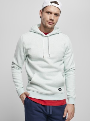 Мъжки суичър в светлосин меланж Urban ClassicsBasic Melange Hoody