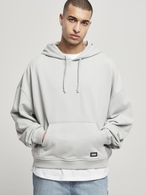 Мъжки суичър в светлосив цвят Urban Classics 80's Hoody 