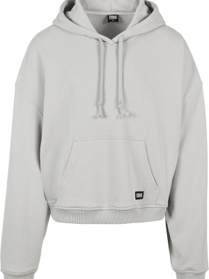 Мъжки суичър в светлосив цвят Urban Classics 80's Hoody 