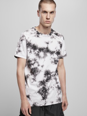 Мъжка тениска Urban Classics Black Tie Dye 