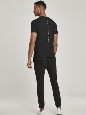 Мъжка тениска Mister Tee Korsace в черен цвят