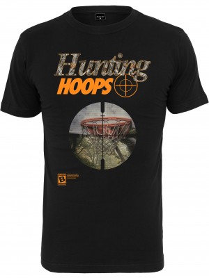 Мъжка тениска в черно Мister Tee