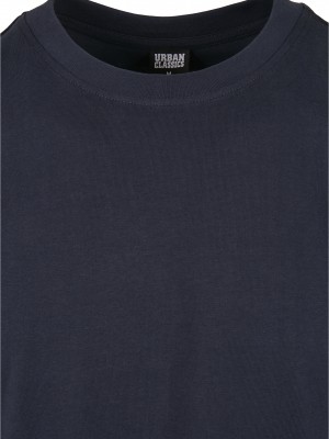 Мъжка тениска в тъмносин цвят Urban Classics Heavy