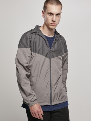 Мъжко спортно яке Urban Classics в сив цвят