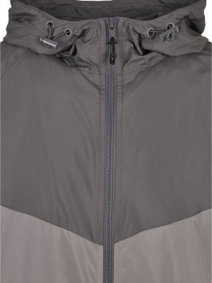 Мъжко спортно яке Urban Classics в сив цвят