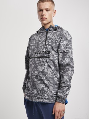 Мъжко преходно яке в камуфлажен десен Urban Classics Commuter Pull Over  Мъжко преходно яке в камуфлажен десен Urban Classics Commuter Pull Over