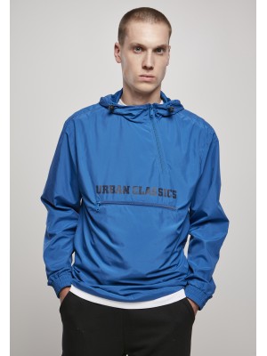 Мъжко преходно яке в син цвят Urban Classics Commuter Pull Over