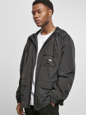 Мъжко преходно яке в черен цвят Urban Classics Commuter