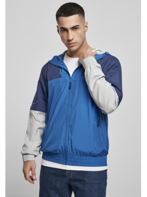 Мъжко преходно яке в син цвят Urban Classics Zip Away Track Jacket 